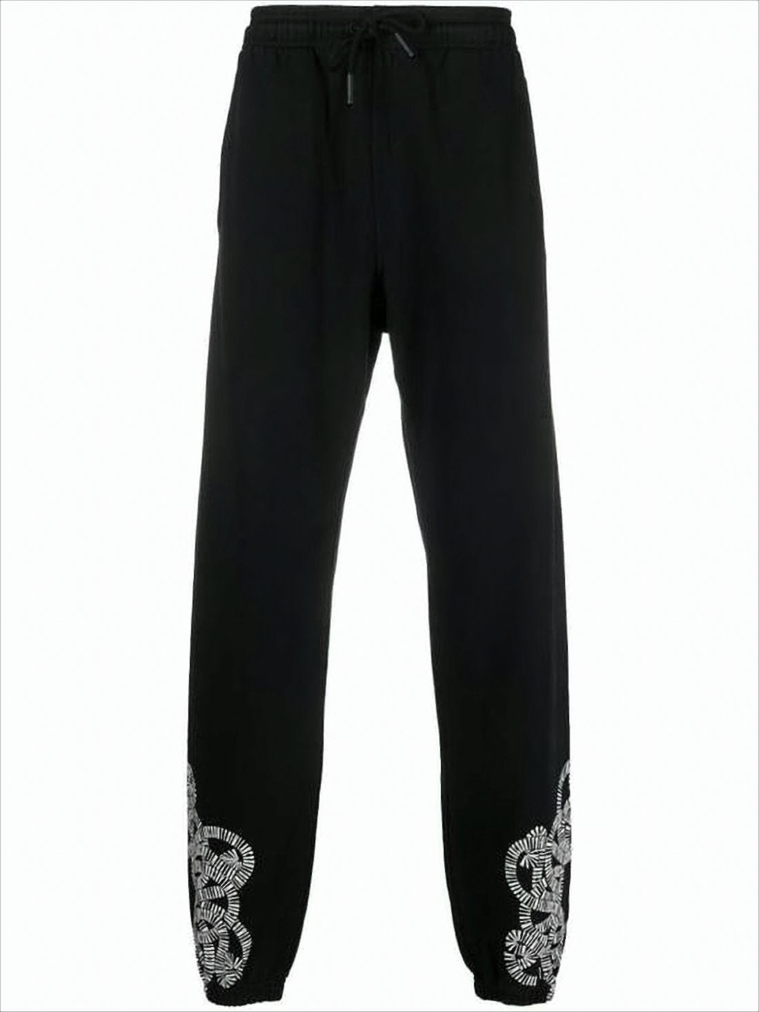 Relaxed Fit Black Jogger Pants