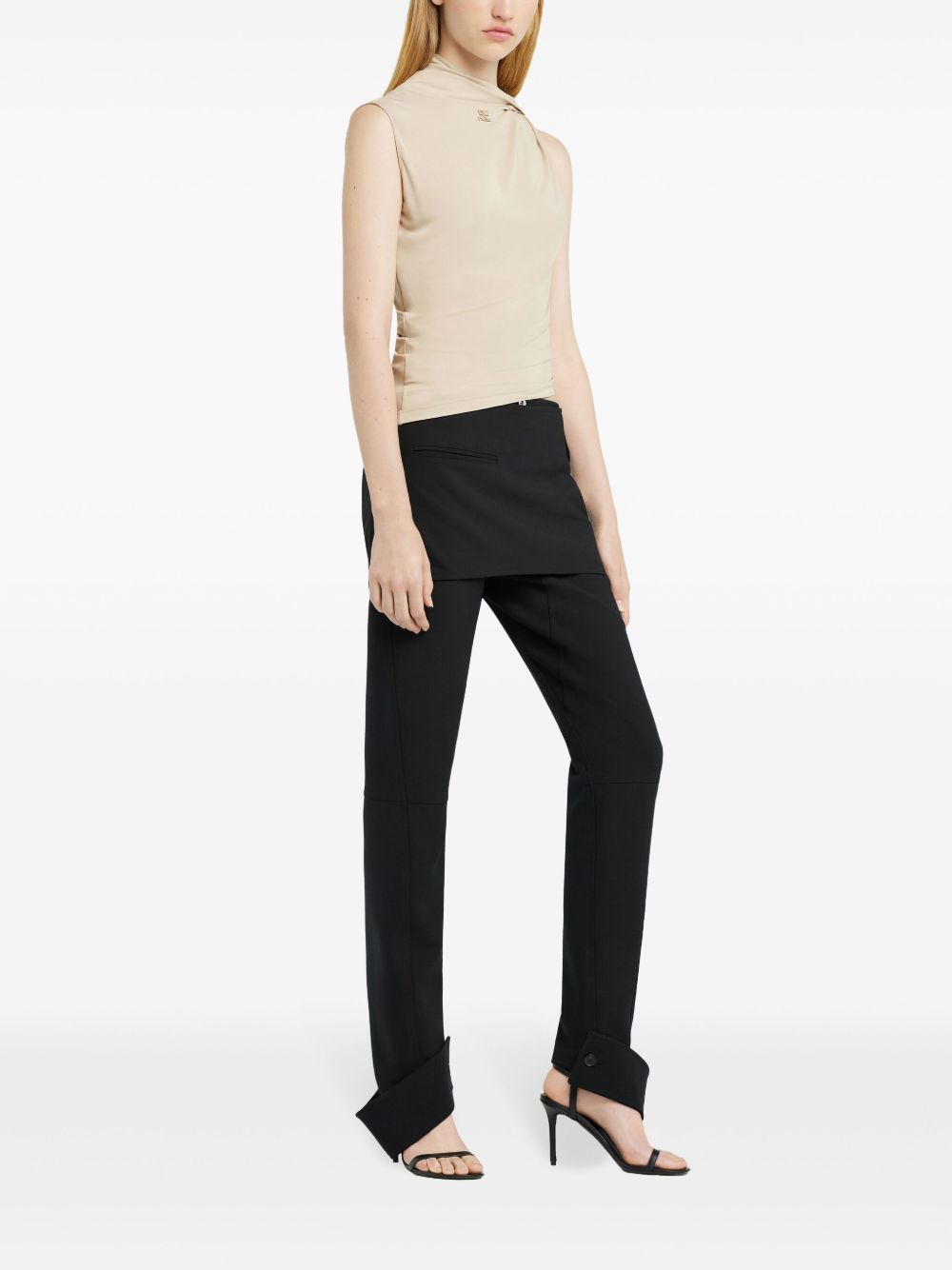 Asymmetric Sleeveless Top