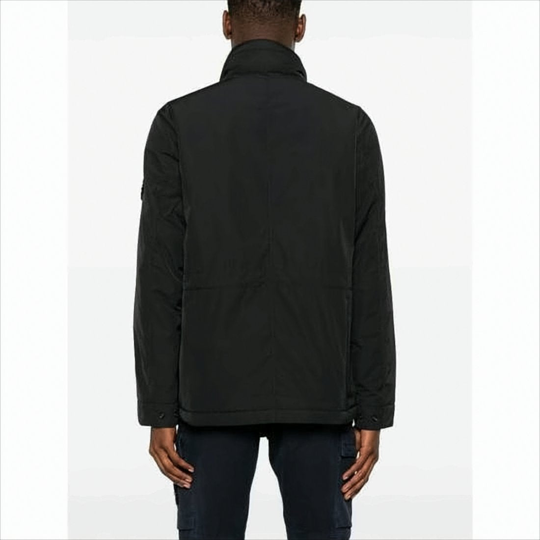 Padded Jacket with High Collar