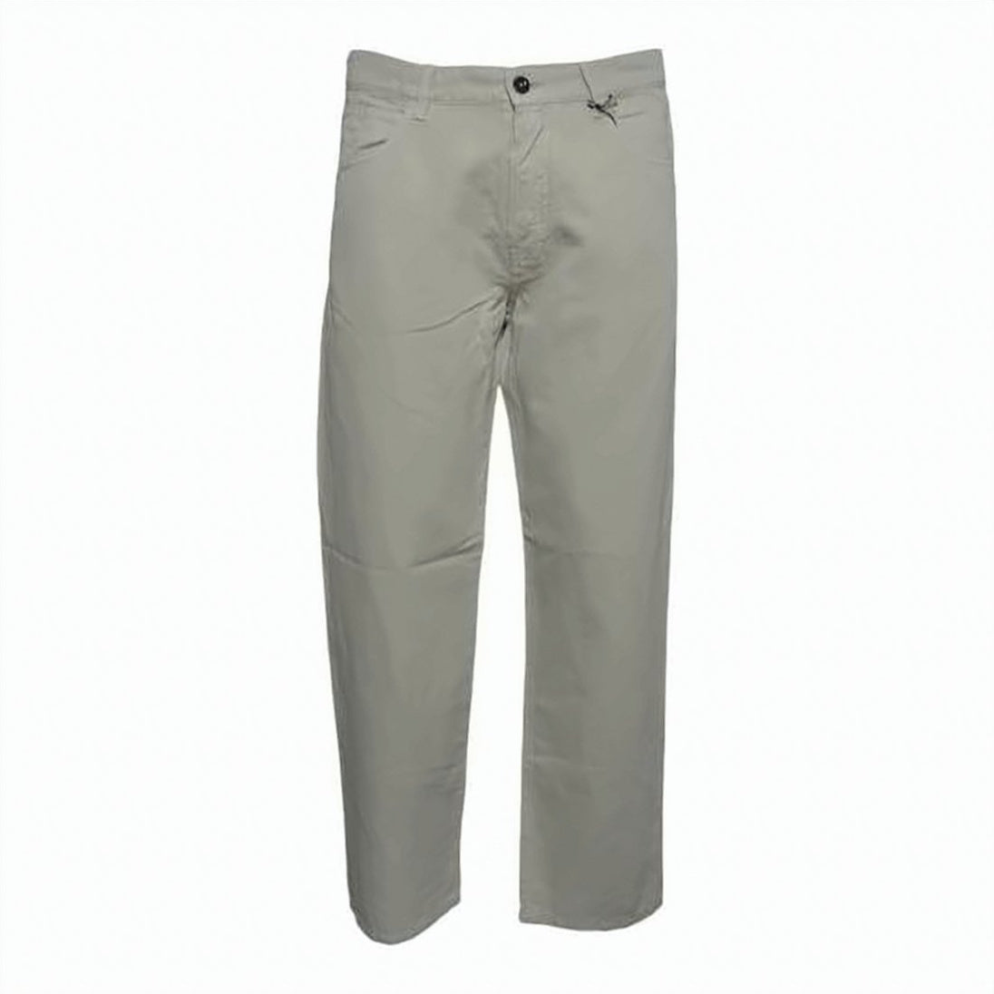 Straight Pants With Minimalist Design And Cargo Pocket