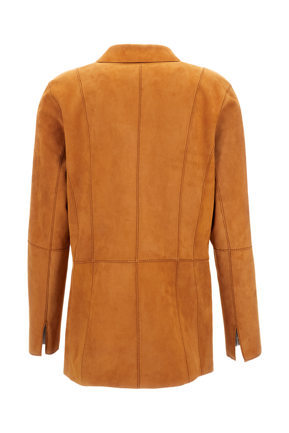 Classic Brown Jacket with Structured Silhouette