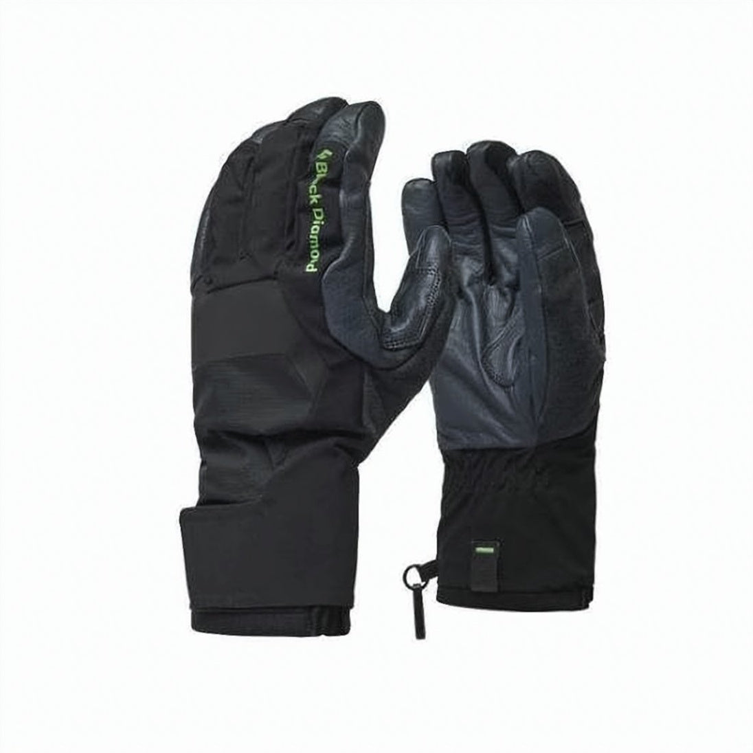 Black Gloves with Goat Leather Palm