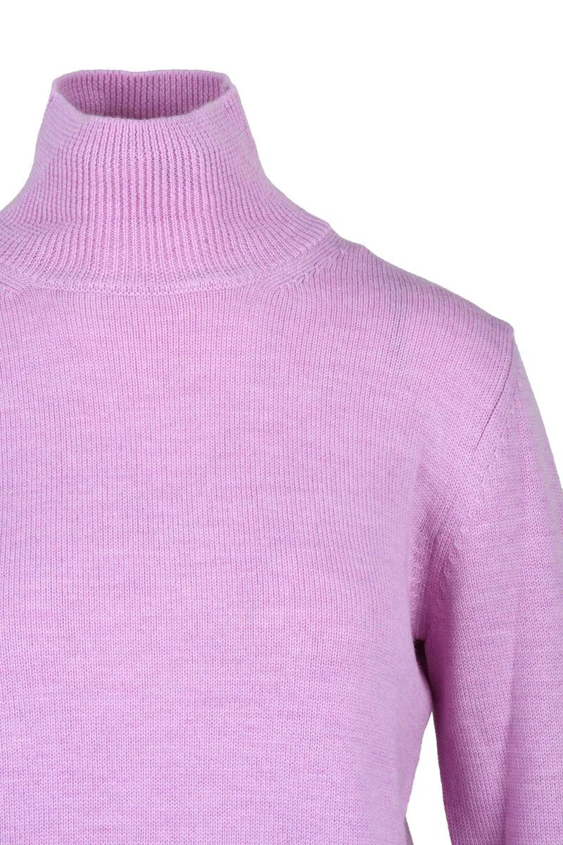 Turtleneck Sweater - Pink