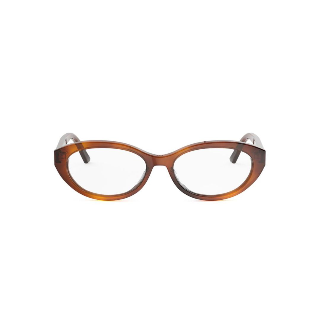 Glowo B1i Oval-Frame Tortoiseshell Eyeglasses