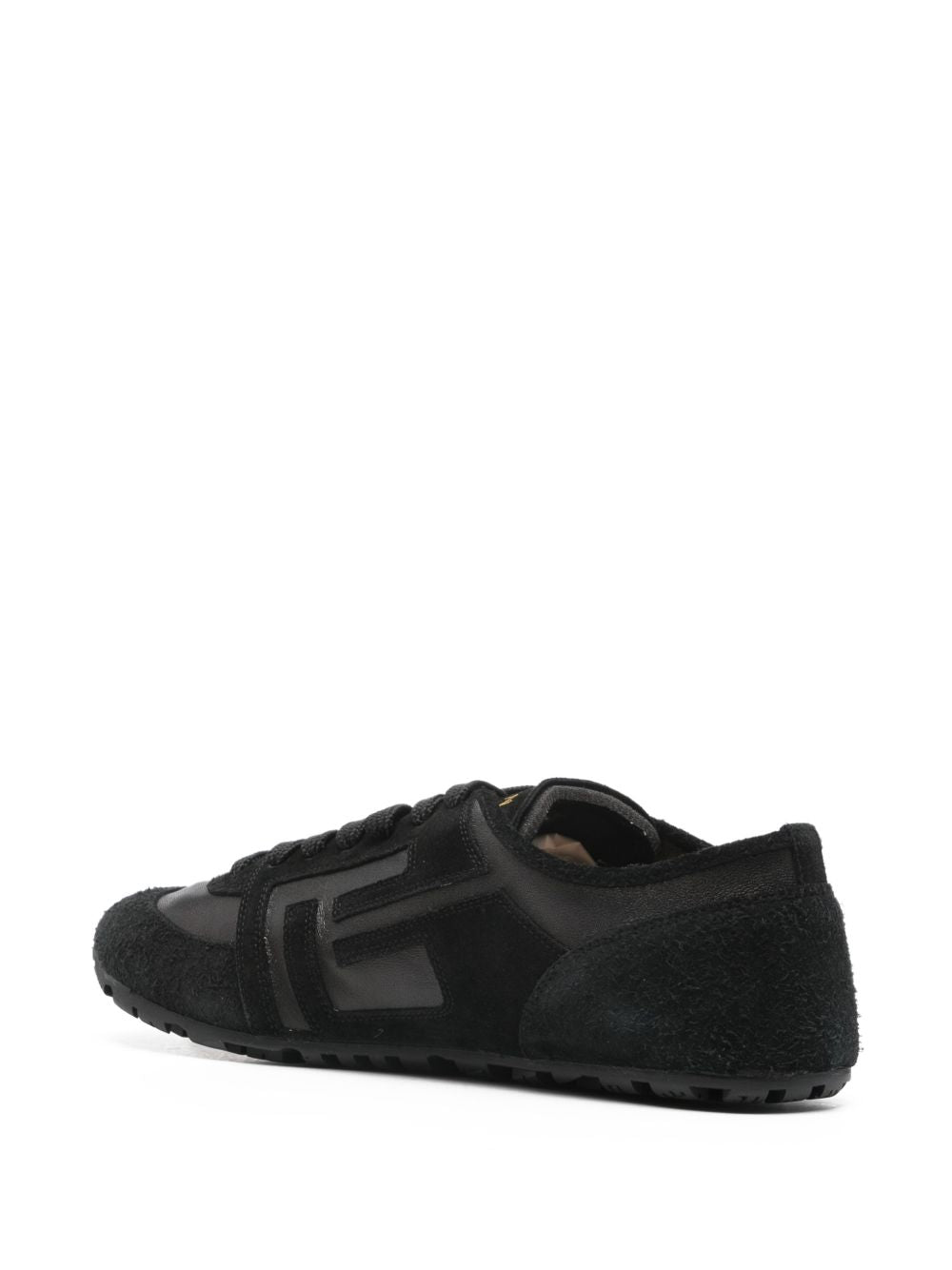 Low-Profile Sneakers With Silk