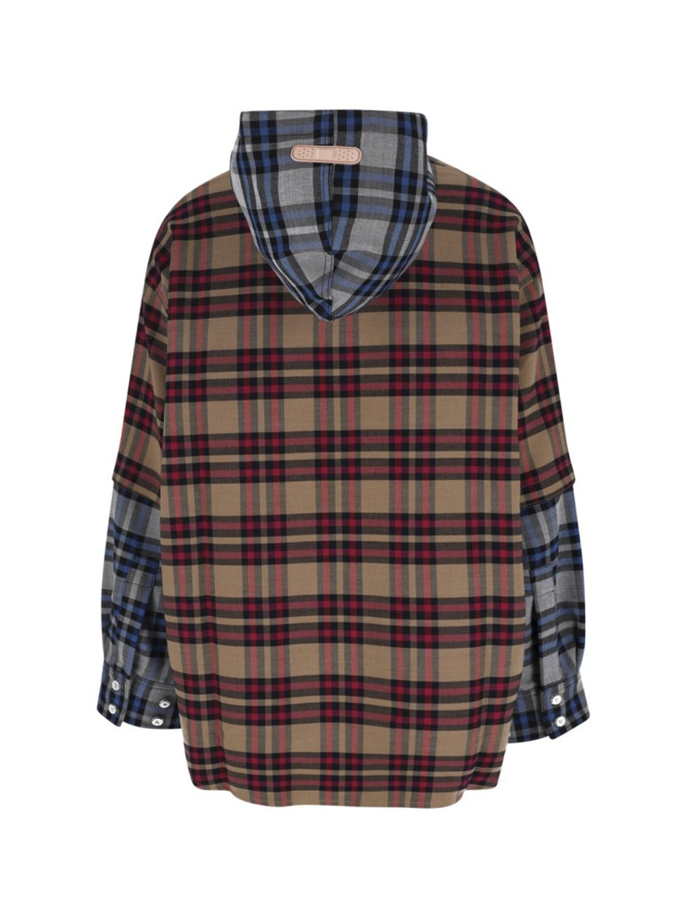 Striped Hooded Shirt – Multicolor