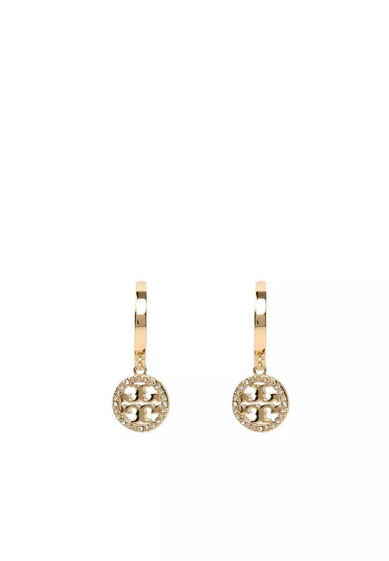 Miller Pave Huggie Hoop Earrings