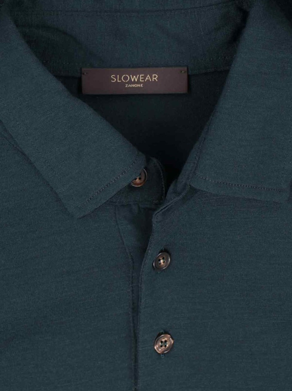 Virgin Wool Polo – Green