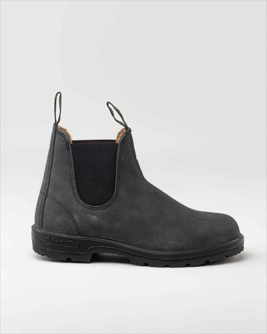 Ankle Boots with Smooth Leather Upper