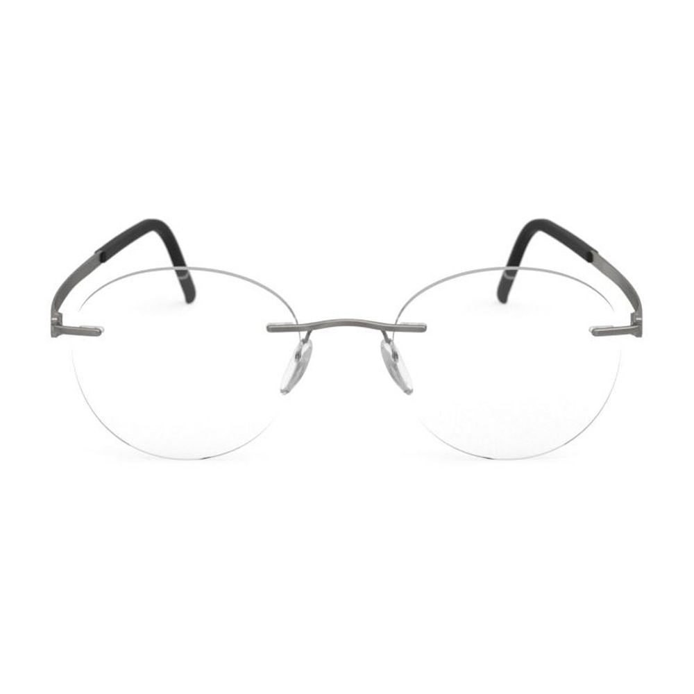 5529/Ep Rimless Tondo Eyewear With Titanium Frame