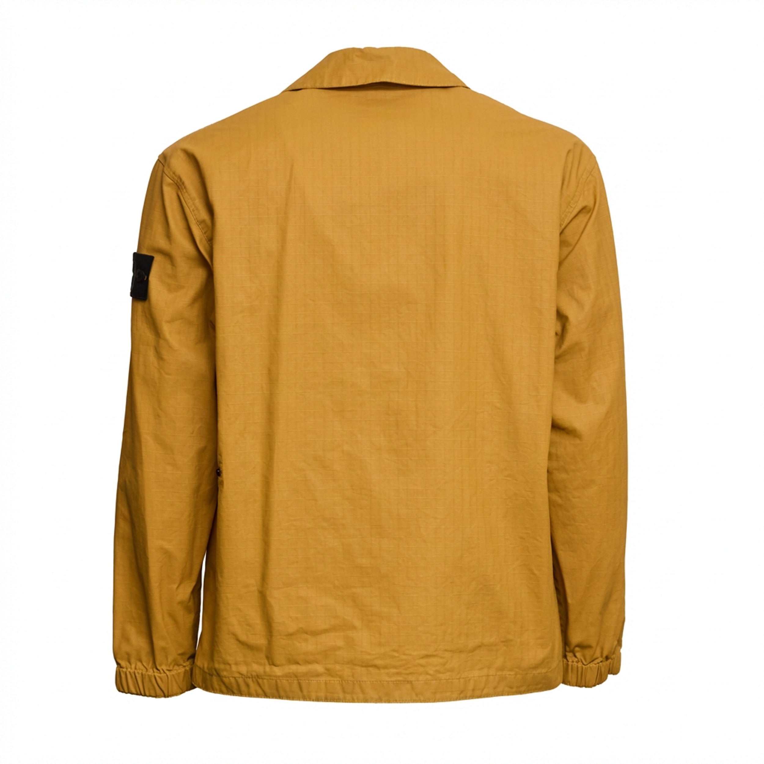 Ripstop Cotton Overshirt With Button Closure