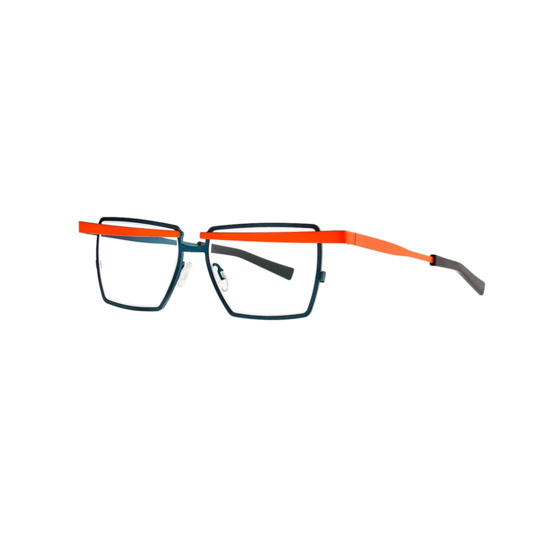 Ci'En 482 C 3005+764 Square Frame Bi-Color Metal Eyeglasses