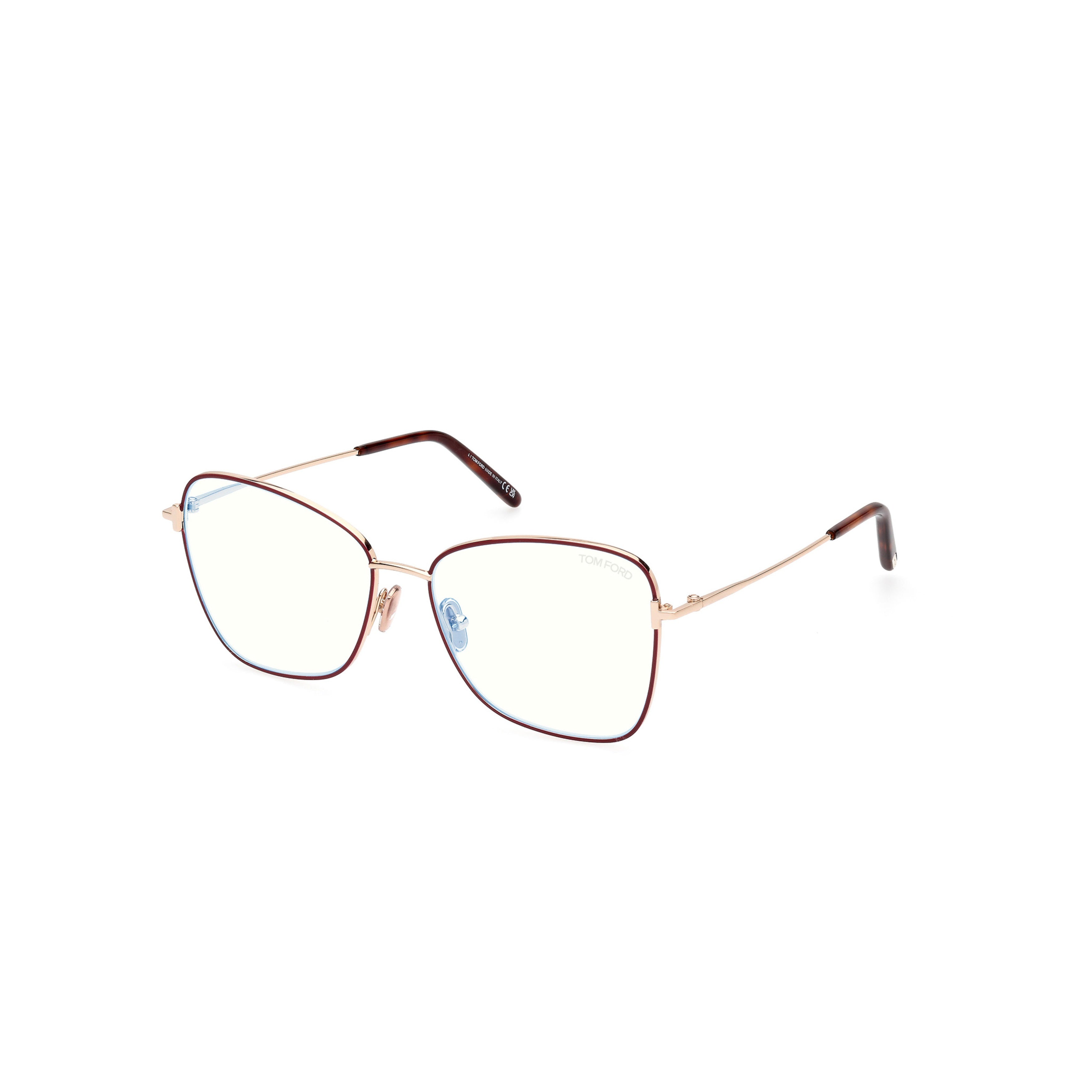 Ft5906-B 55069 Thin Metal Frame Eyeglasses