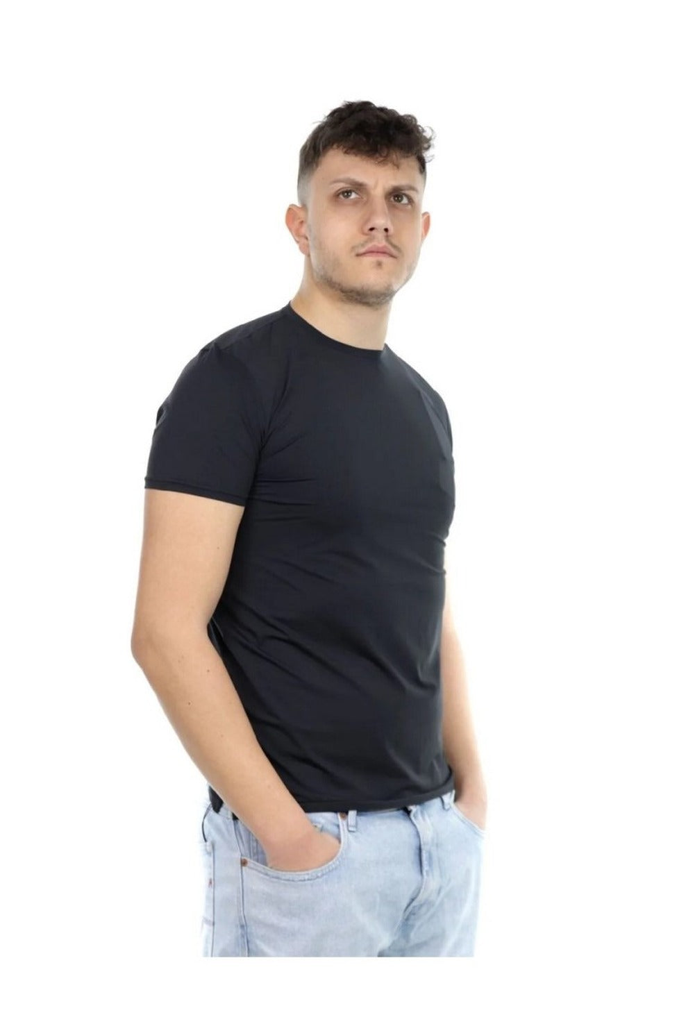 Black Crew Neck T-Shirt