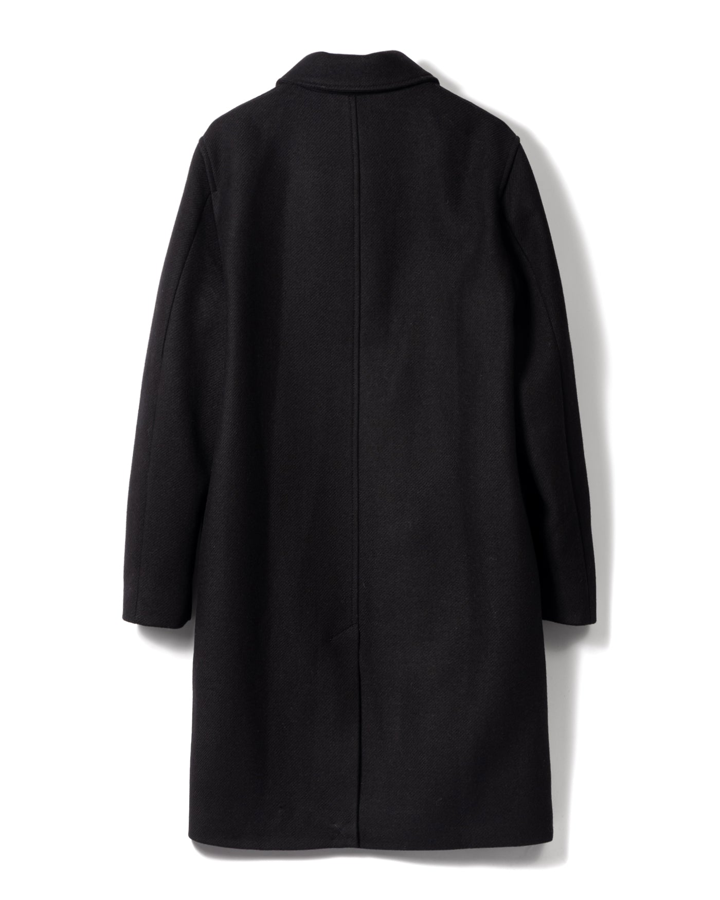 Wool Twill Stan Coat with Minimalist Design