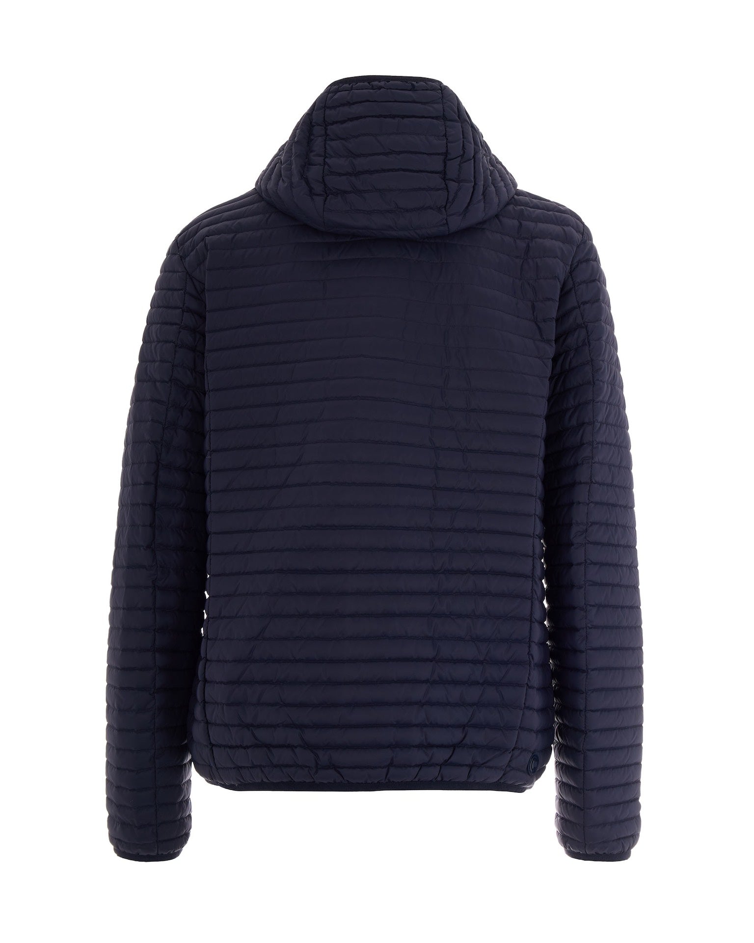 Navy Blue Quilted Jacket
