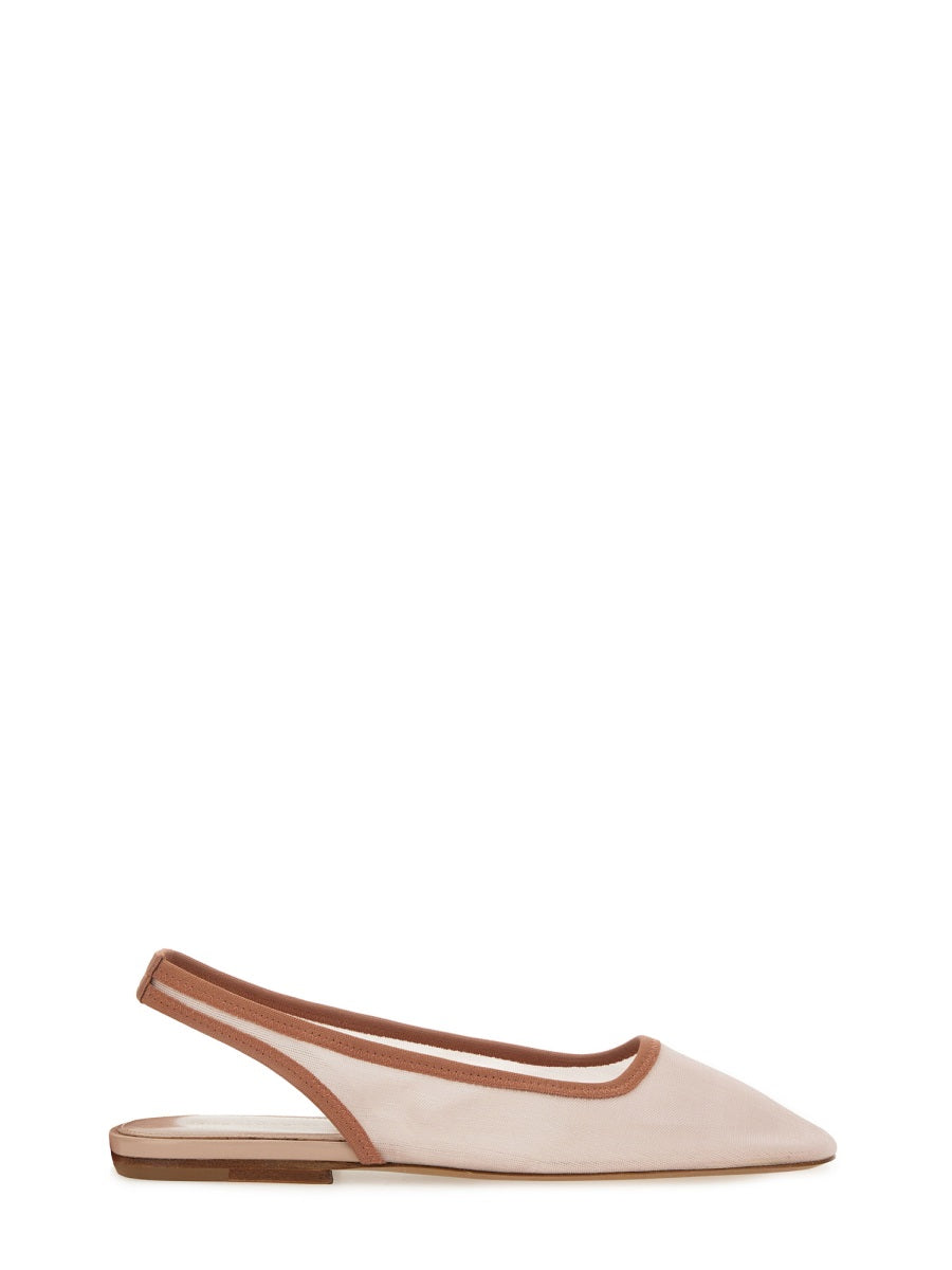 Fabric Slingback Sandals