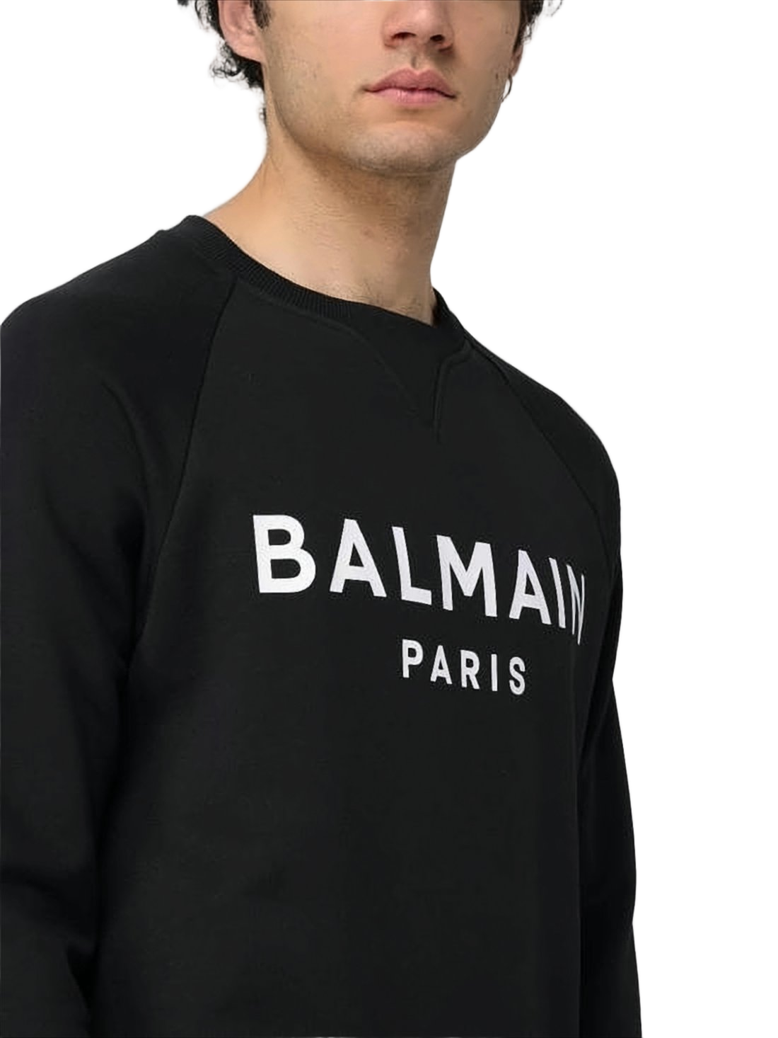 Long-Sleeve T-Shirt with Bold Lettering in Classic Fit