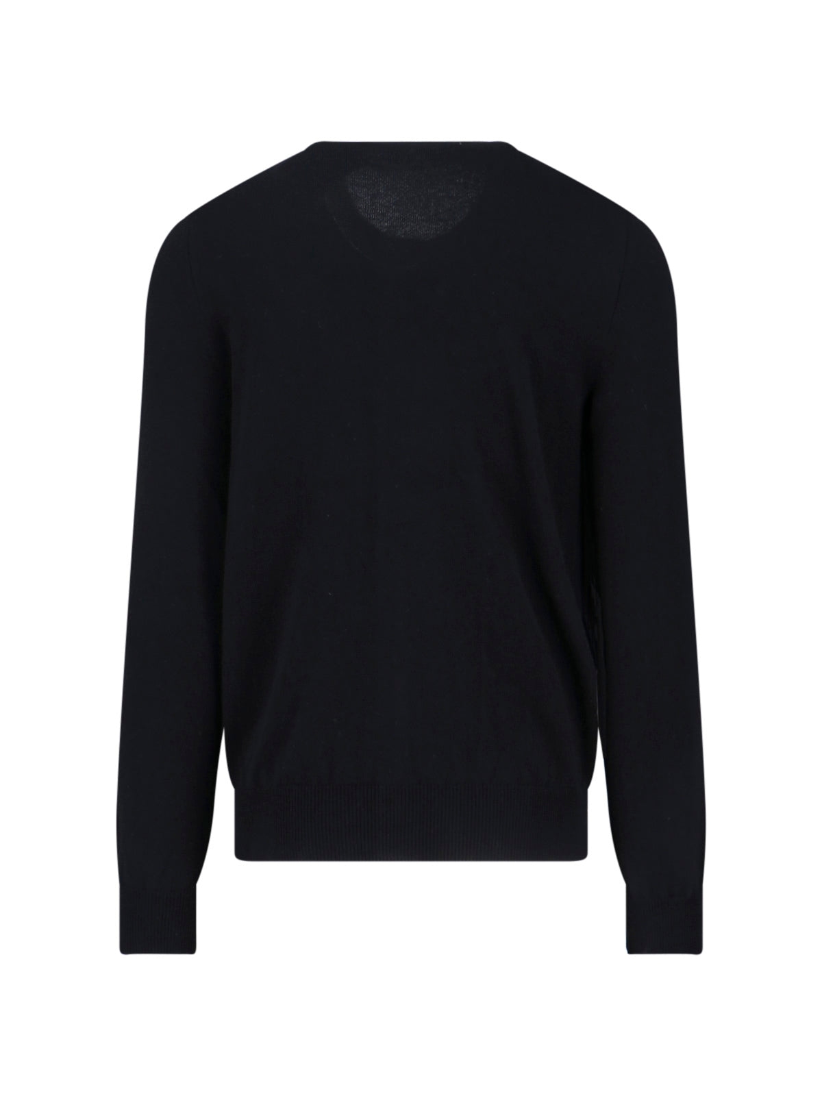Black Heart Motif Button-Down Cardigan