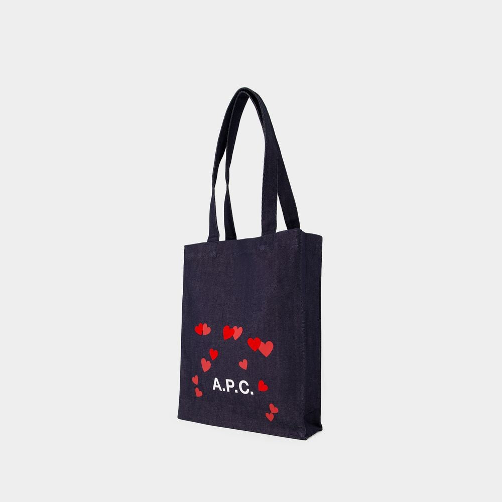 Lou Blondie Shopper Bag - Cotton - Blue