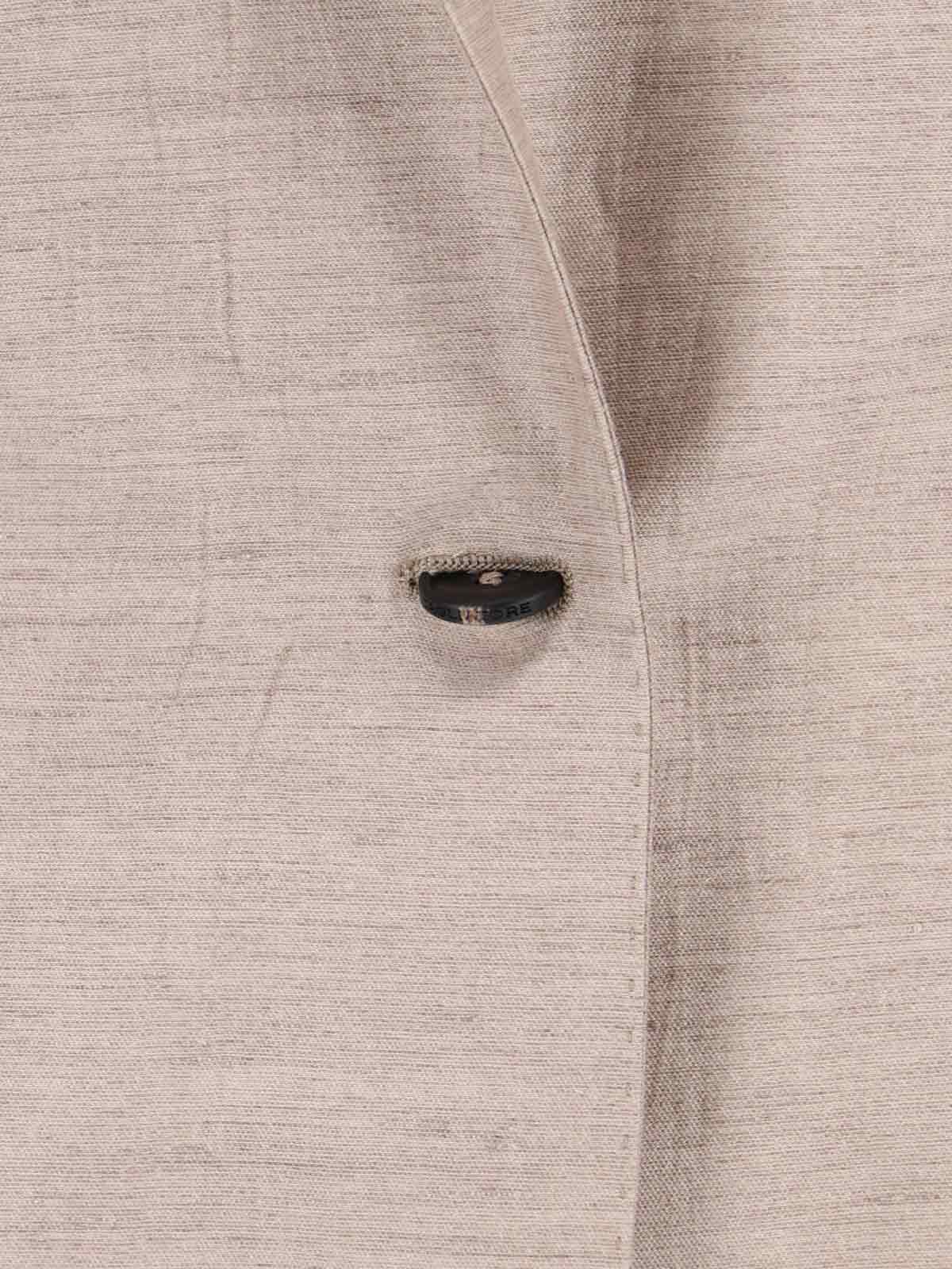 Adrianne Single-Breasted Suit – Beige