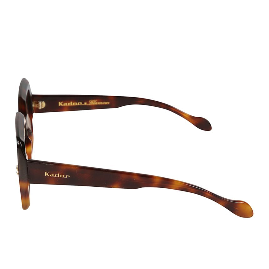 Kate Glamour Oversized Tortoiseshell Sunglasses with Gradient Brown Lenses