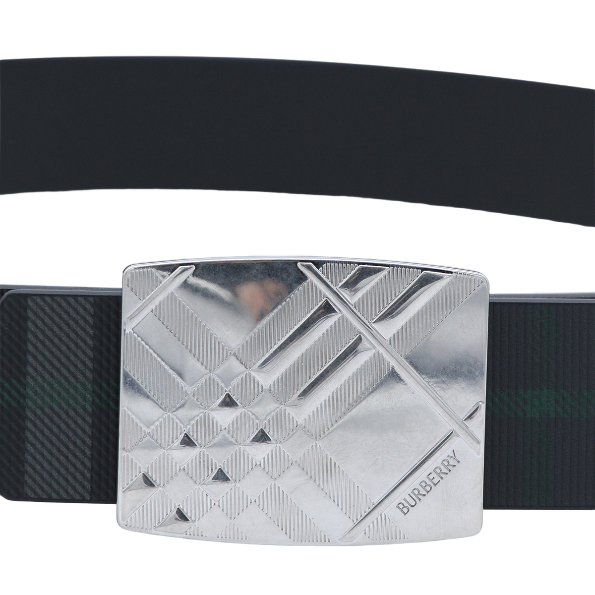 Classic Black Belt With Polished Buckle And Timeless Design