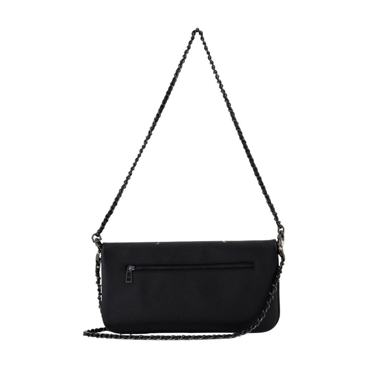 Rock Wallet On Chain - Leather - Black