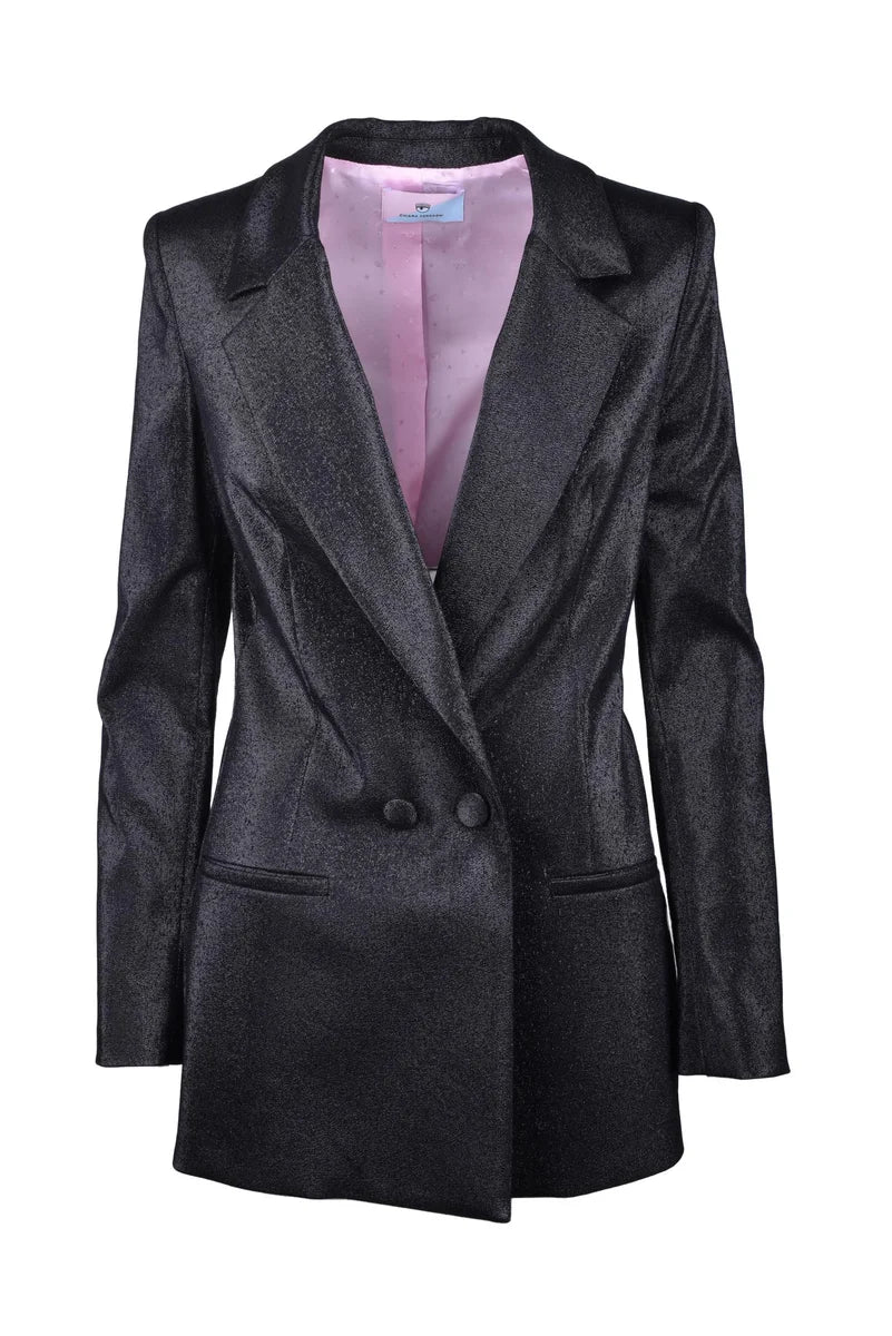 Black Stretch Blazer Jacket