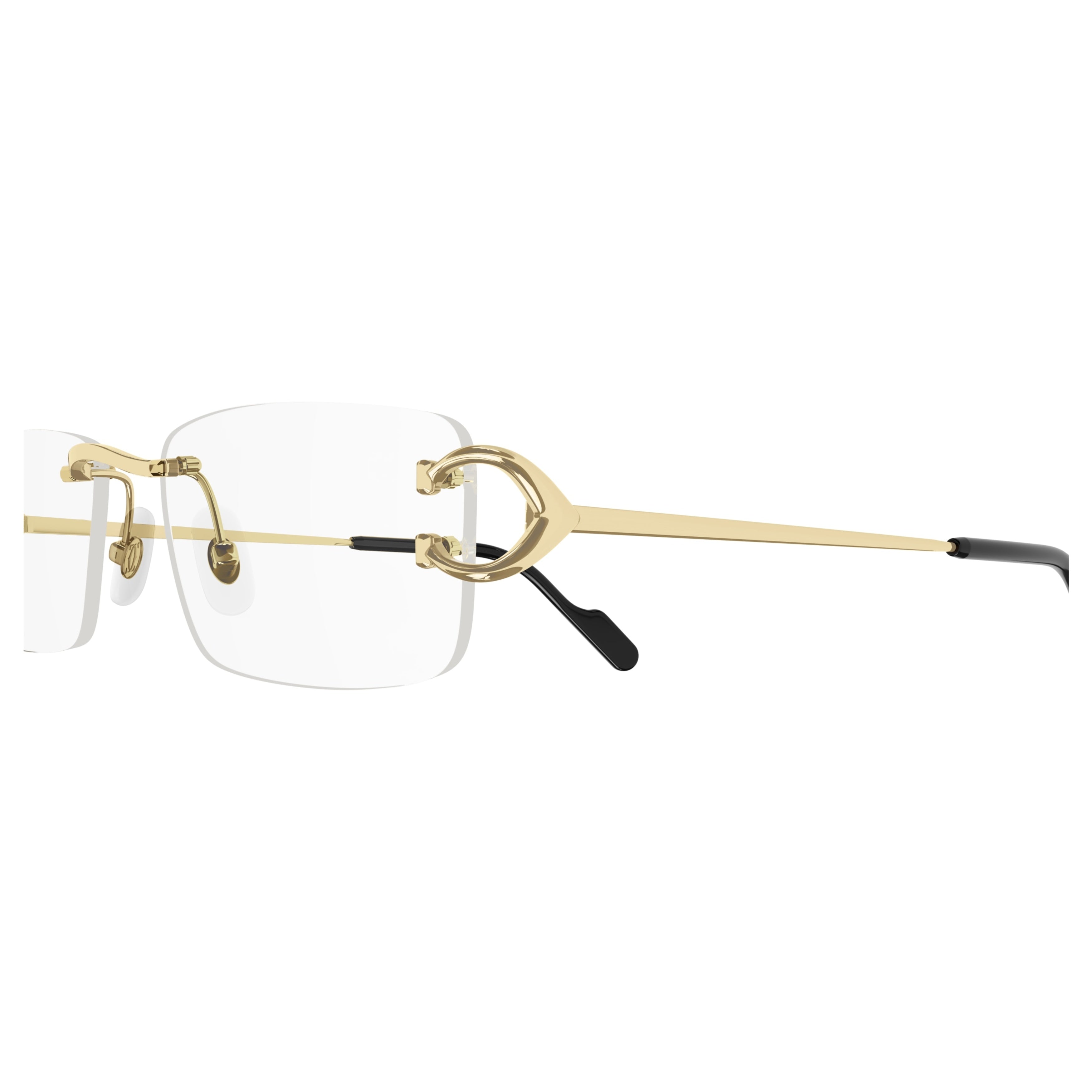 Ct0344o Rimless Rectangular Eyeglasses