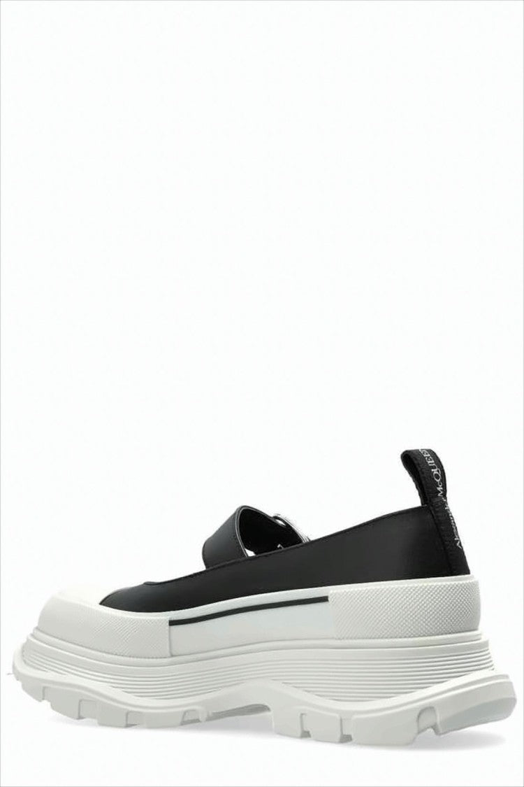 Mary Jane Style Sneakers with Adjustable Strap