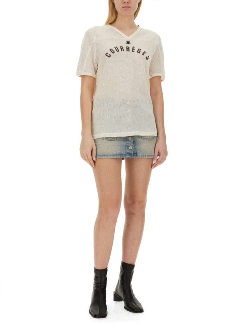 Sporty V-Neck T-Shirt