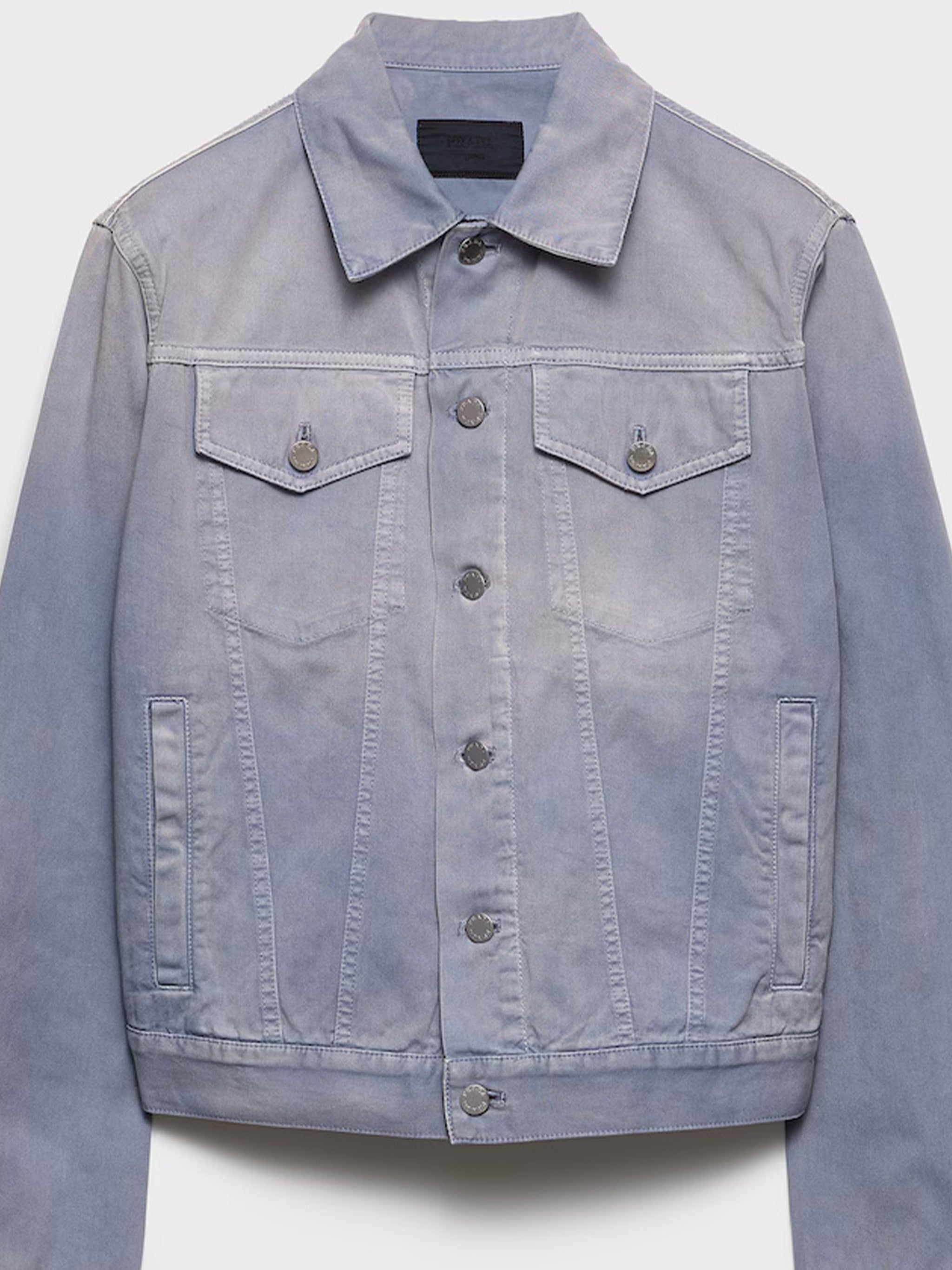 Blouson Structured Button-Up Jacket