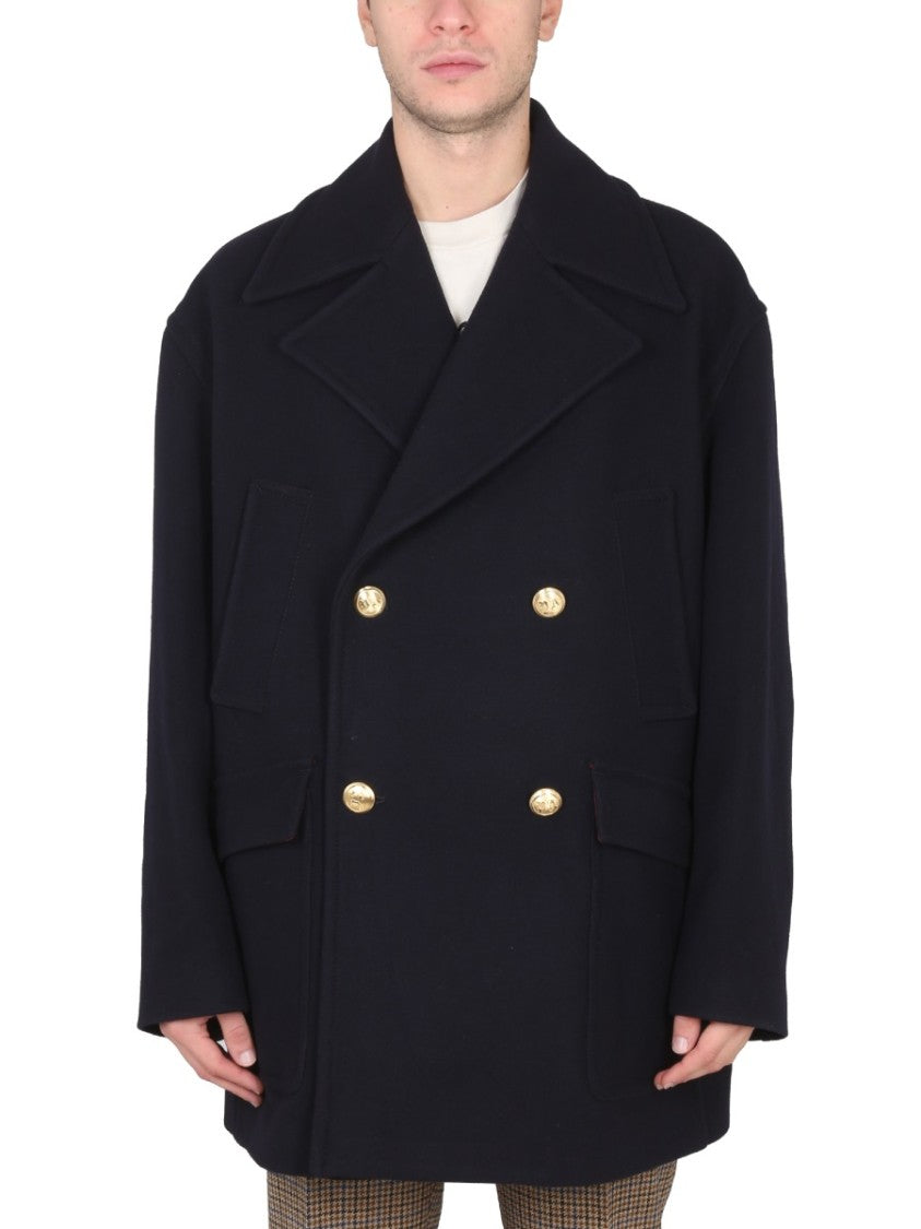 Double-Breasted Coat