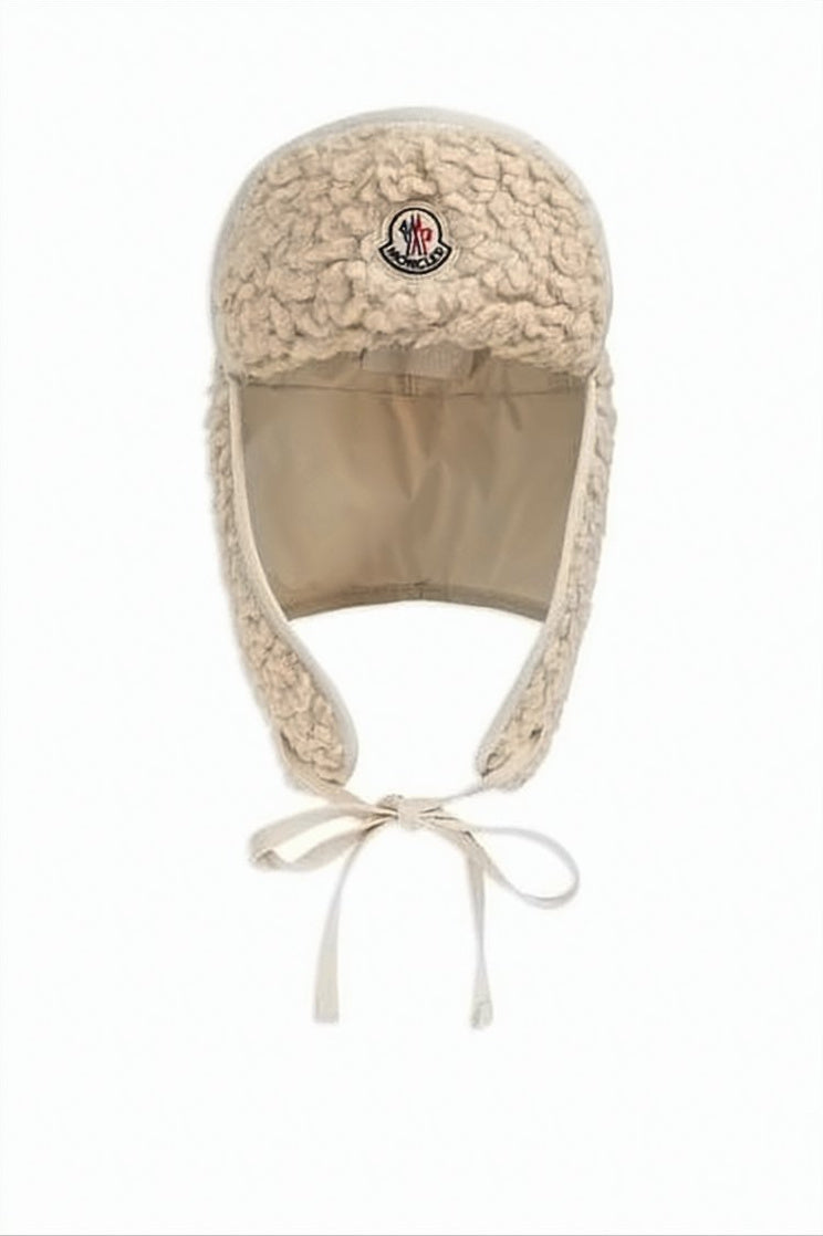 Textured Winter Hat with Ear Flaps