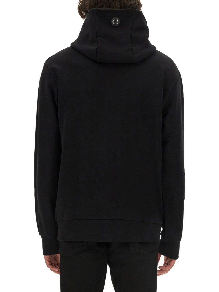 Relaxed Fit Black Sweatshirt