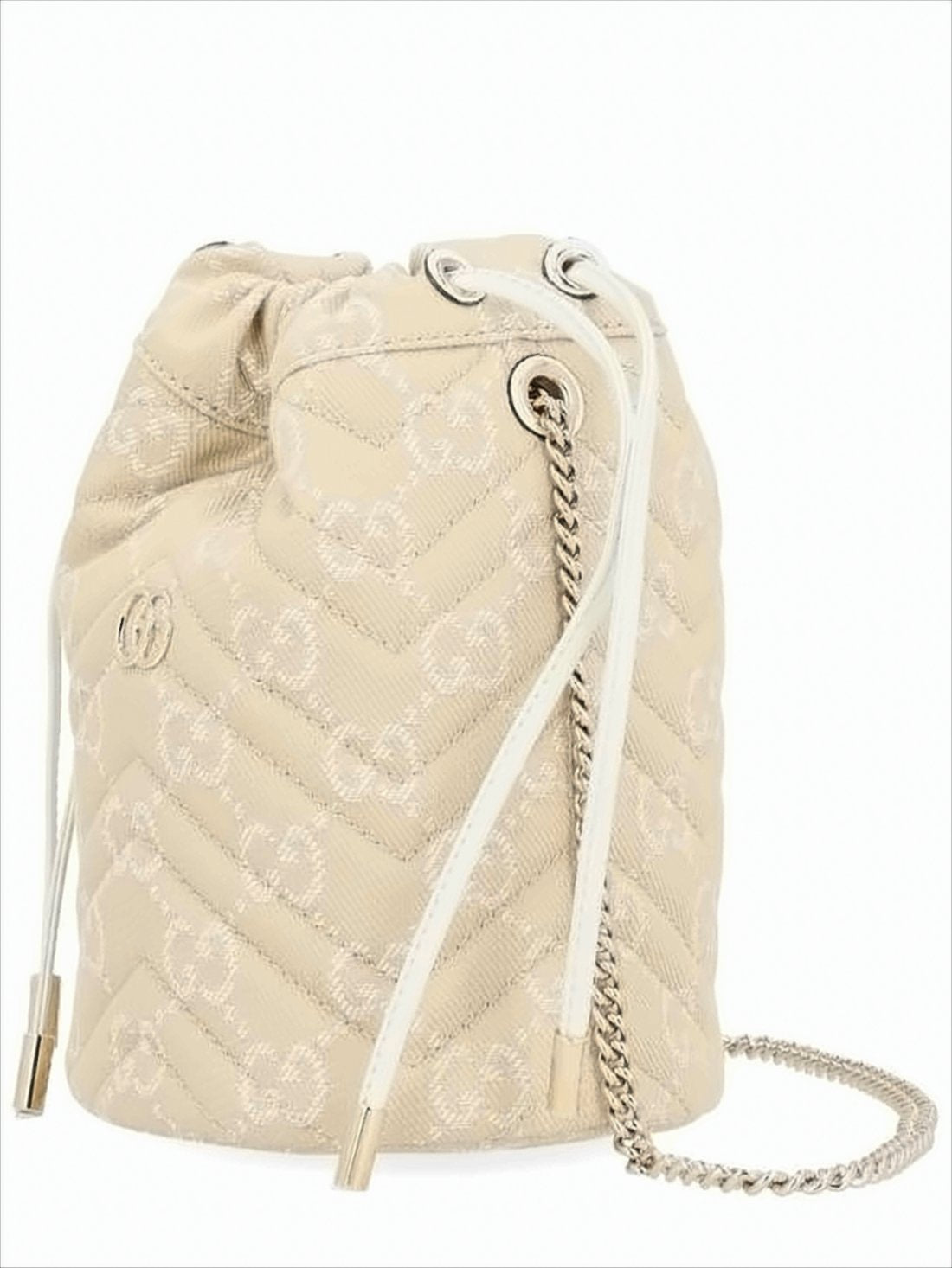 Quilted Crossbody Bag with Chain Strap