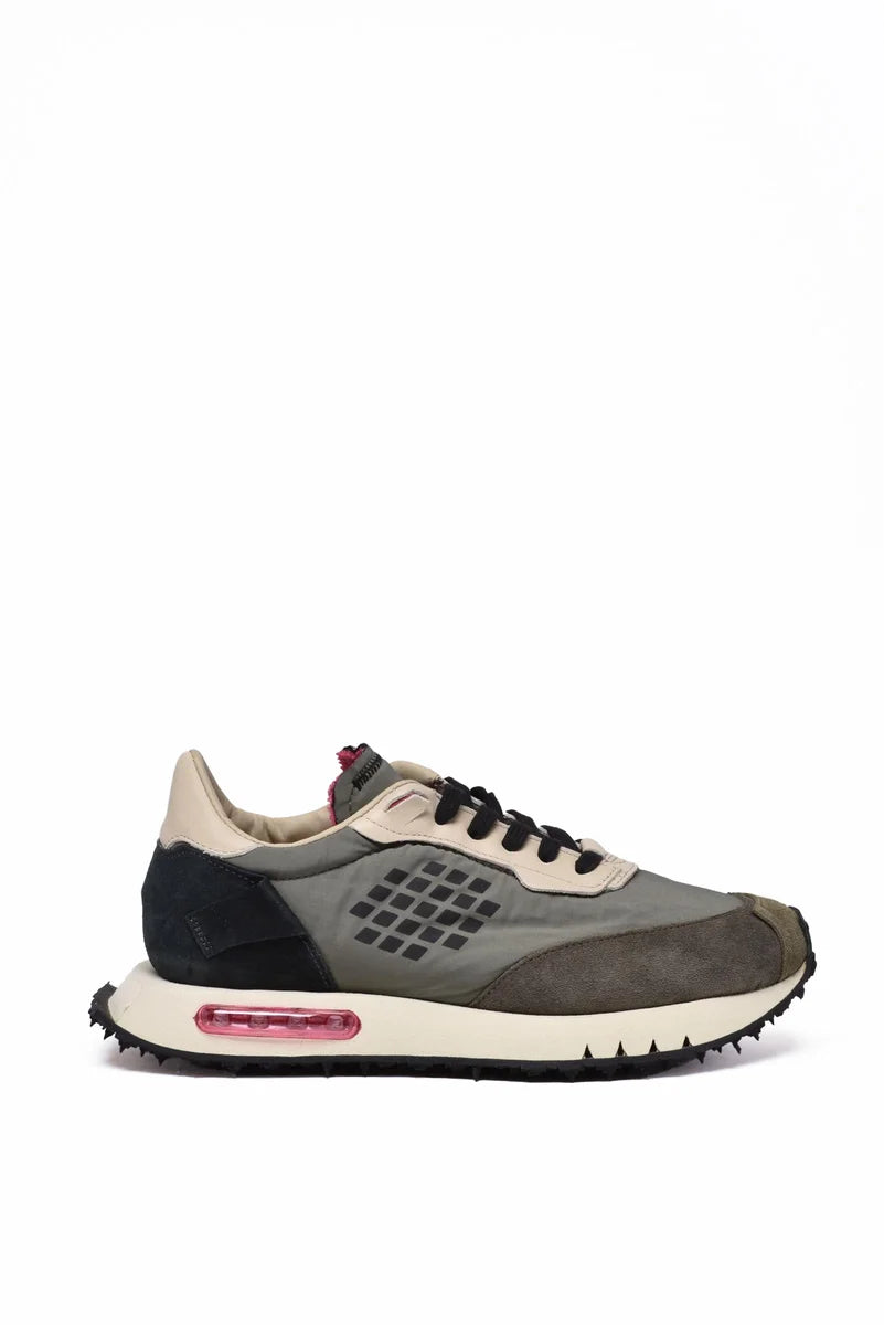 Space Race Sneakers - Military Green