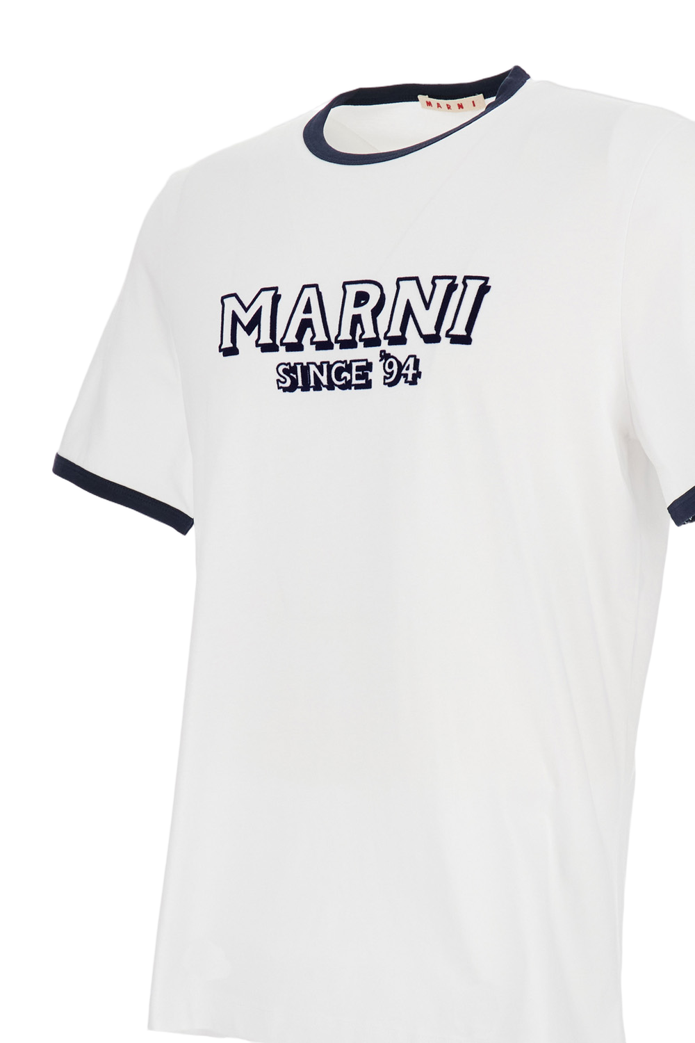Crew Neck T-Shirt with Front Logo