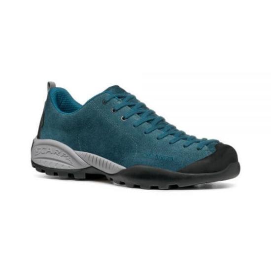 Suede Upper Sneaker With Contrasting Rubber Cap