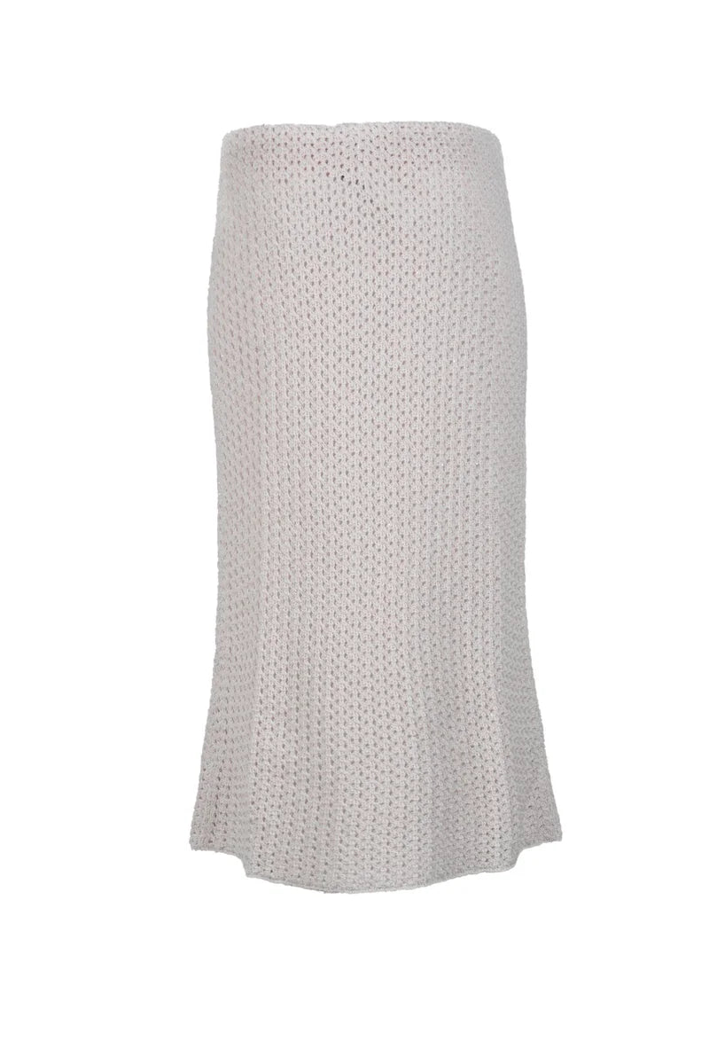 Tricot Skirt Polyester Elastane - Pink
