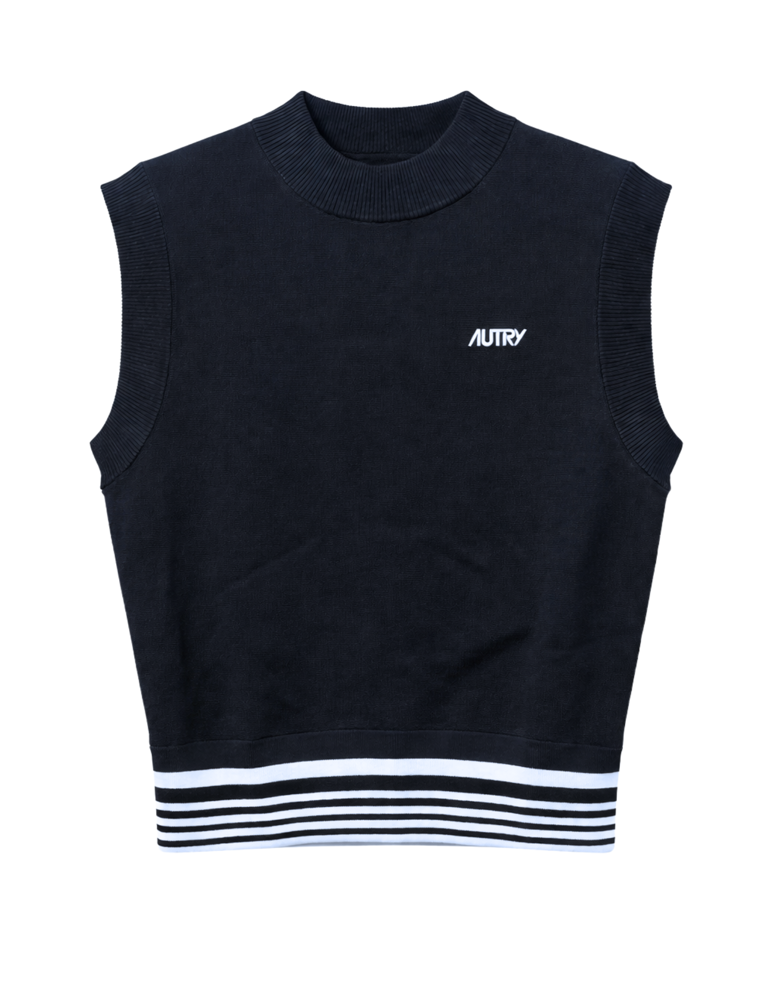 Knitted Blue Women’s Vest