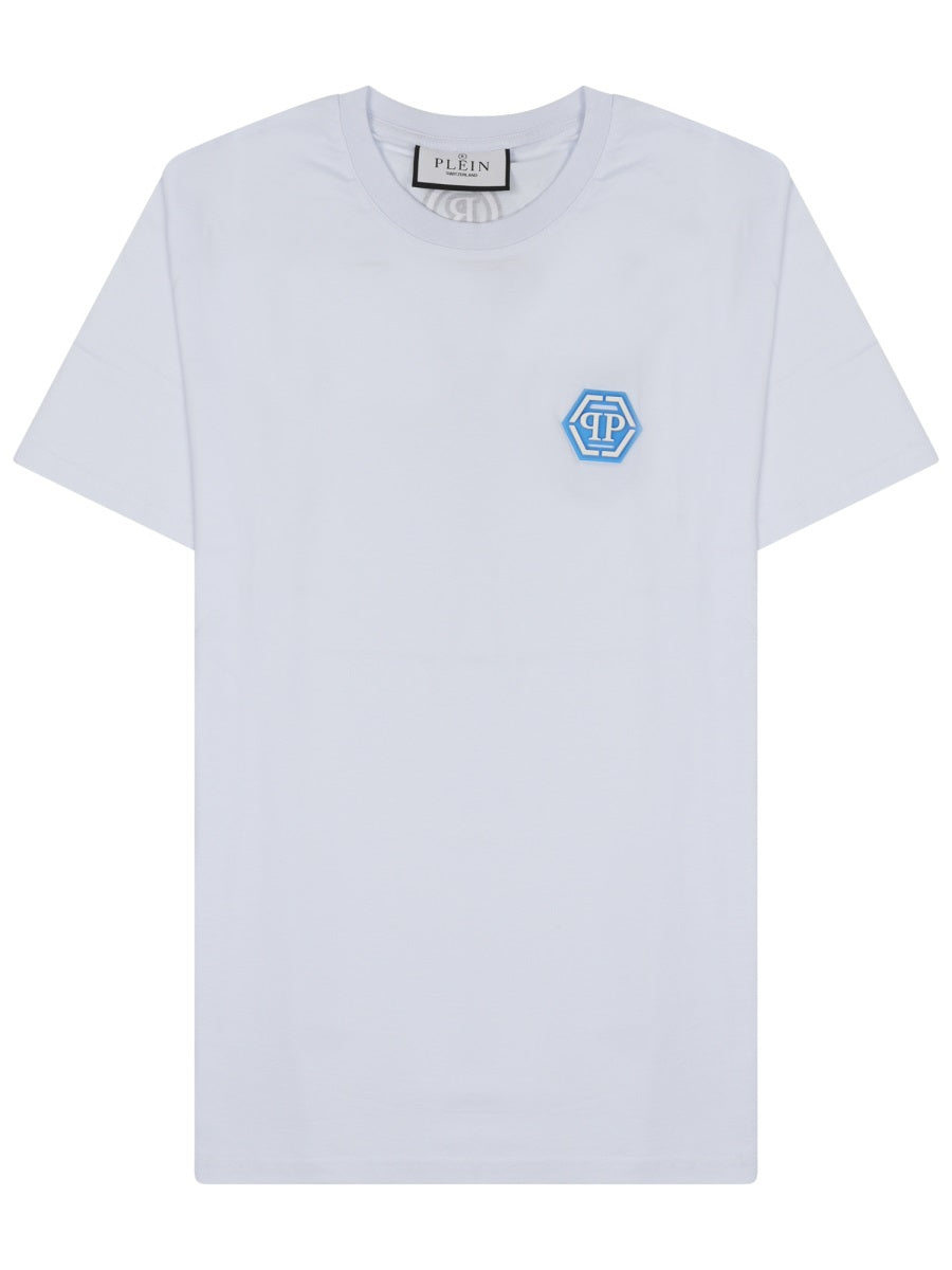 Crew Neck T-Shirt With Iconic Logo