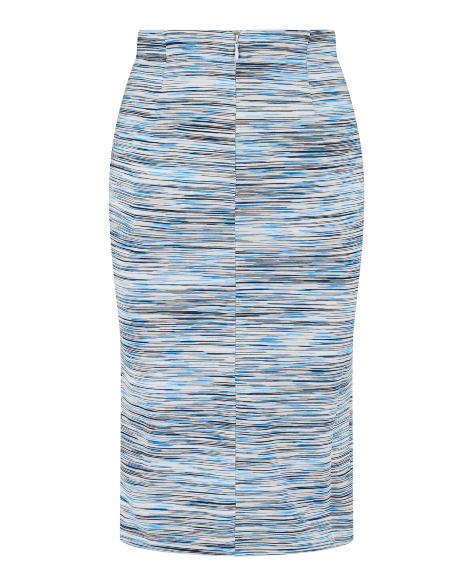 Striped Print Pencil Skirt