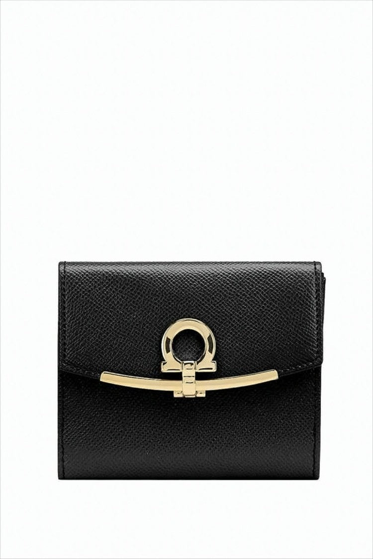 Textured Calf Leather Wallet
