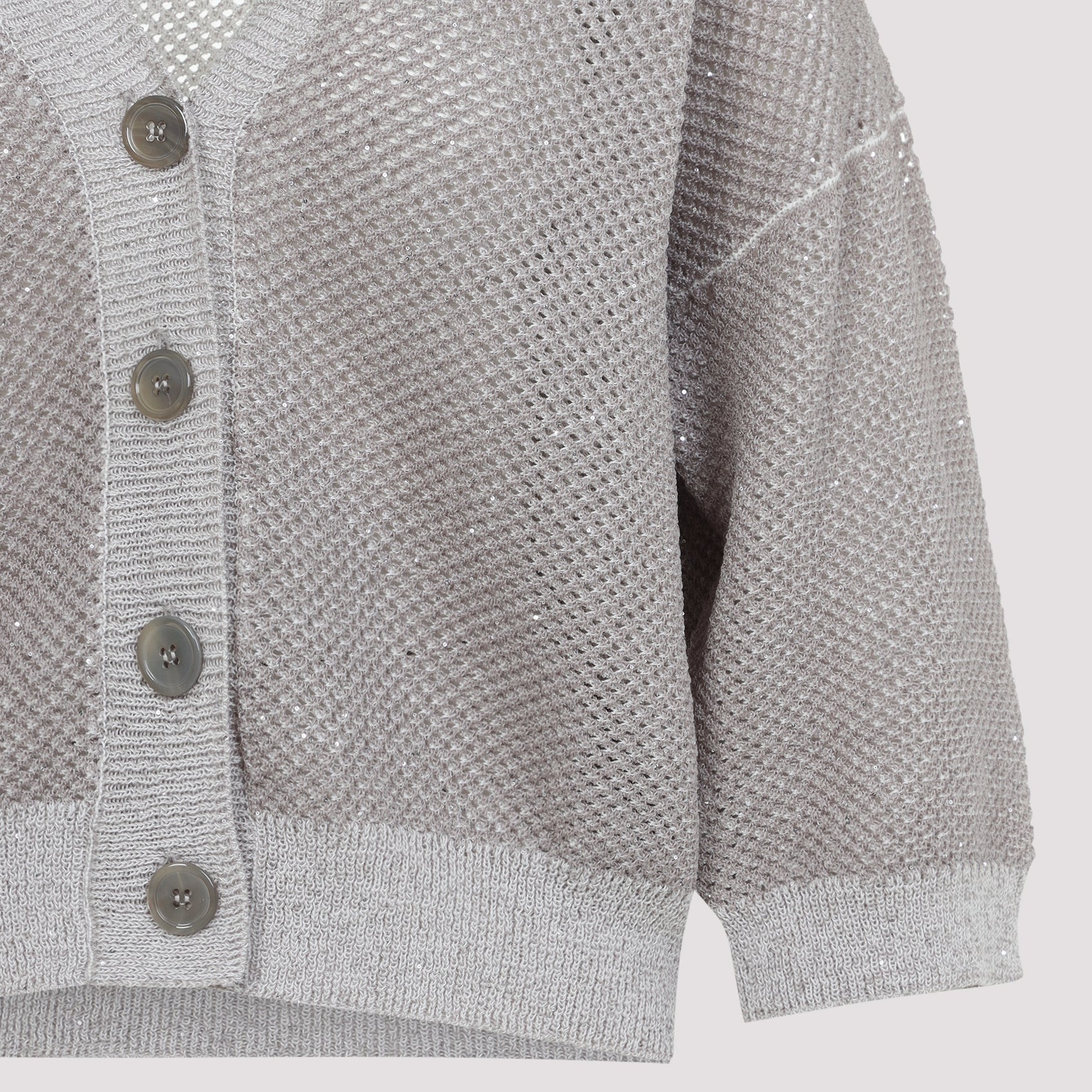 Relaxed V-Neck Cardigan