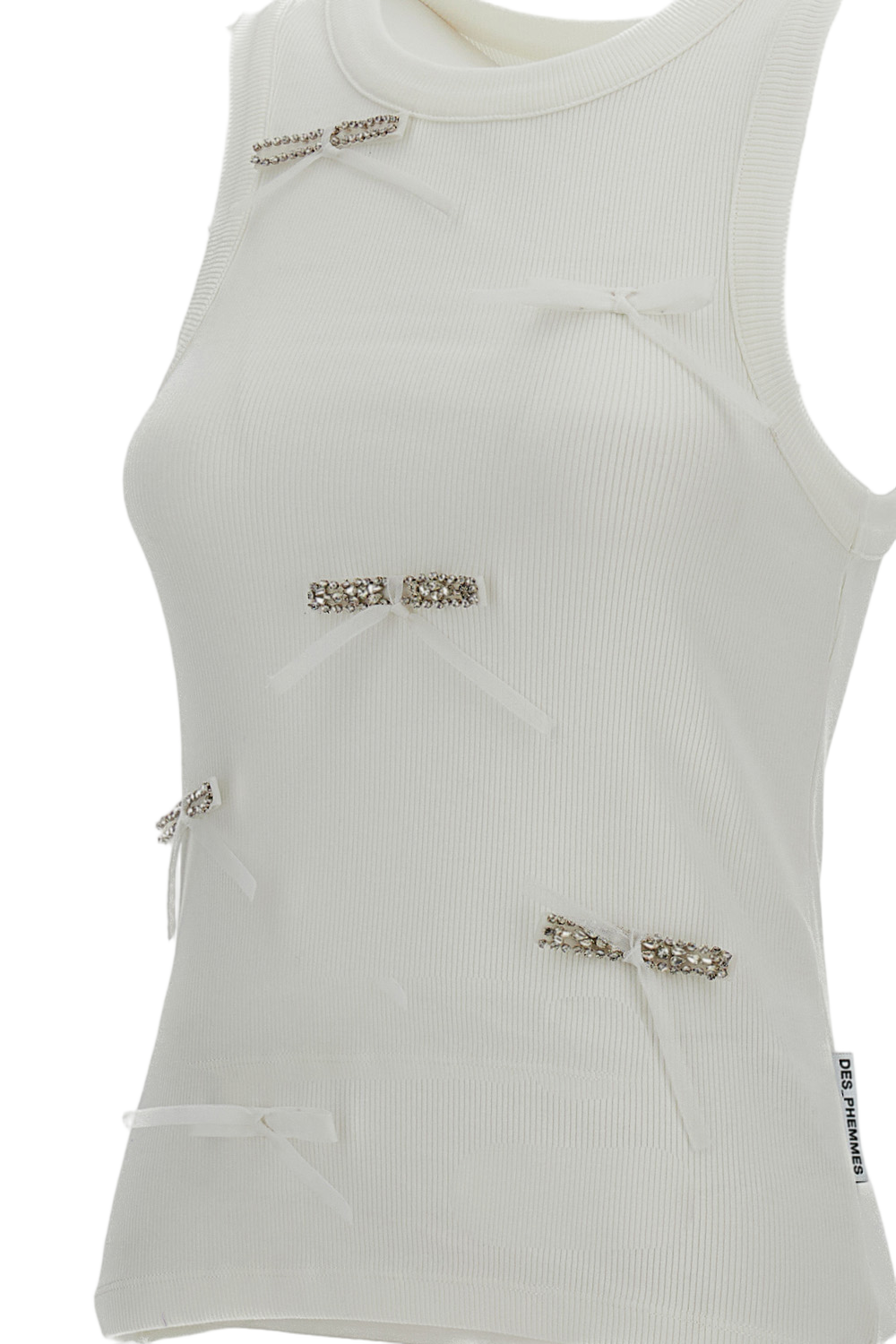 Snug-Fit Stretch Cotton Tank Top