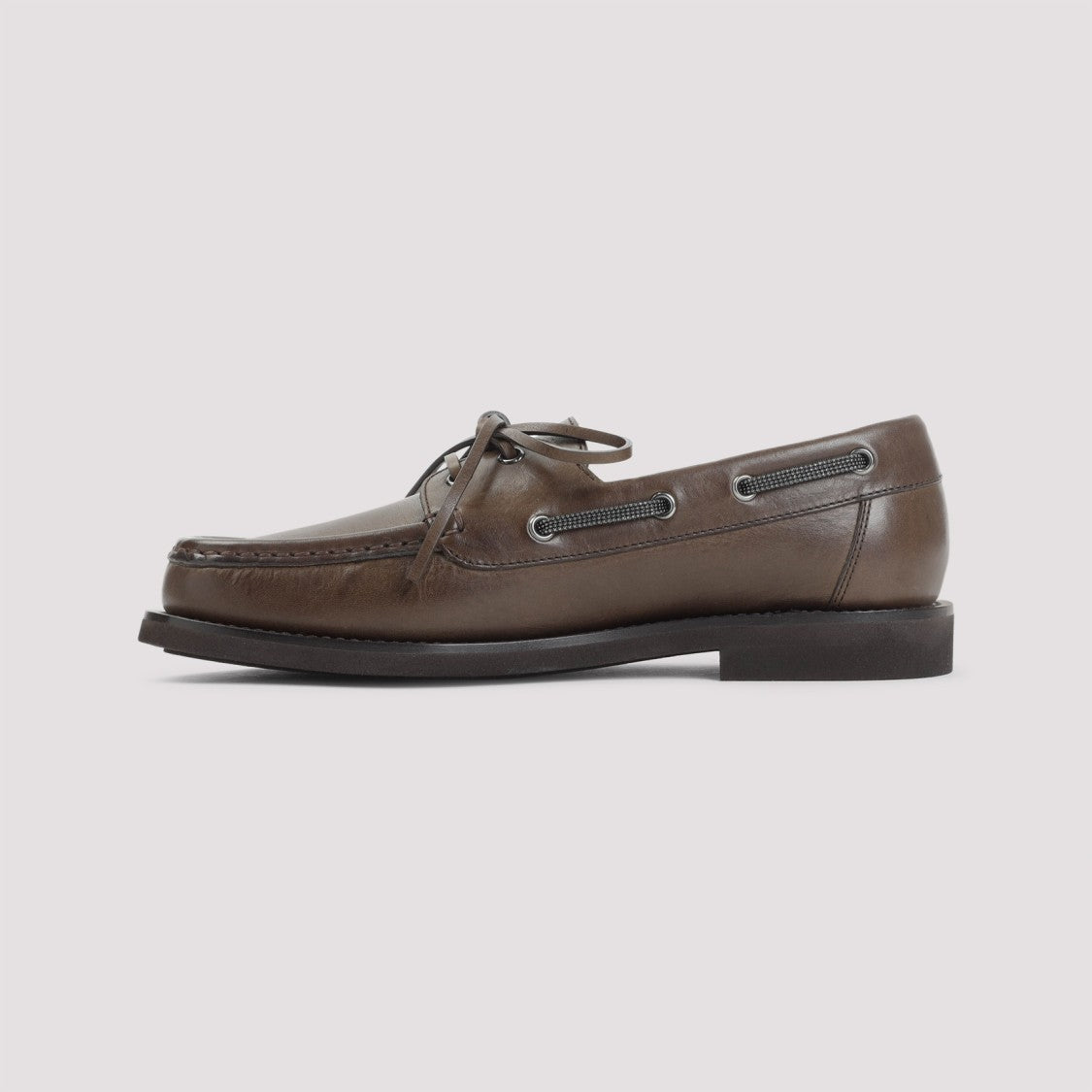 Brown Leather Loafers