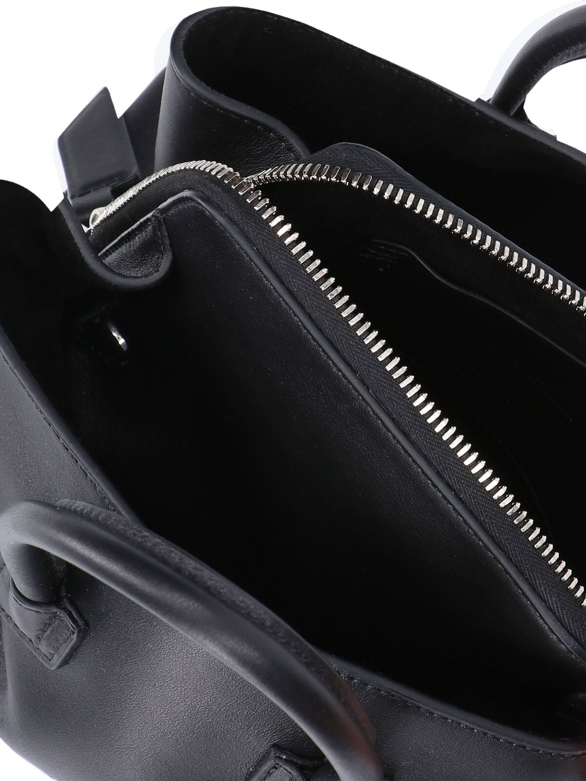 Black La Passeggiata Asymmetrical Leather Bag