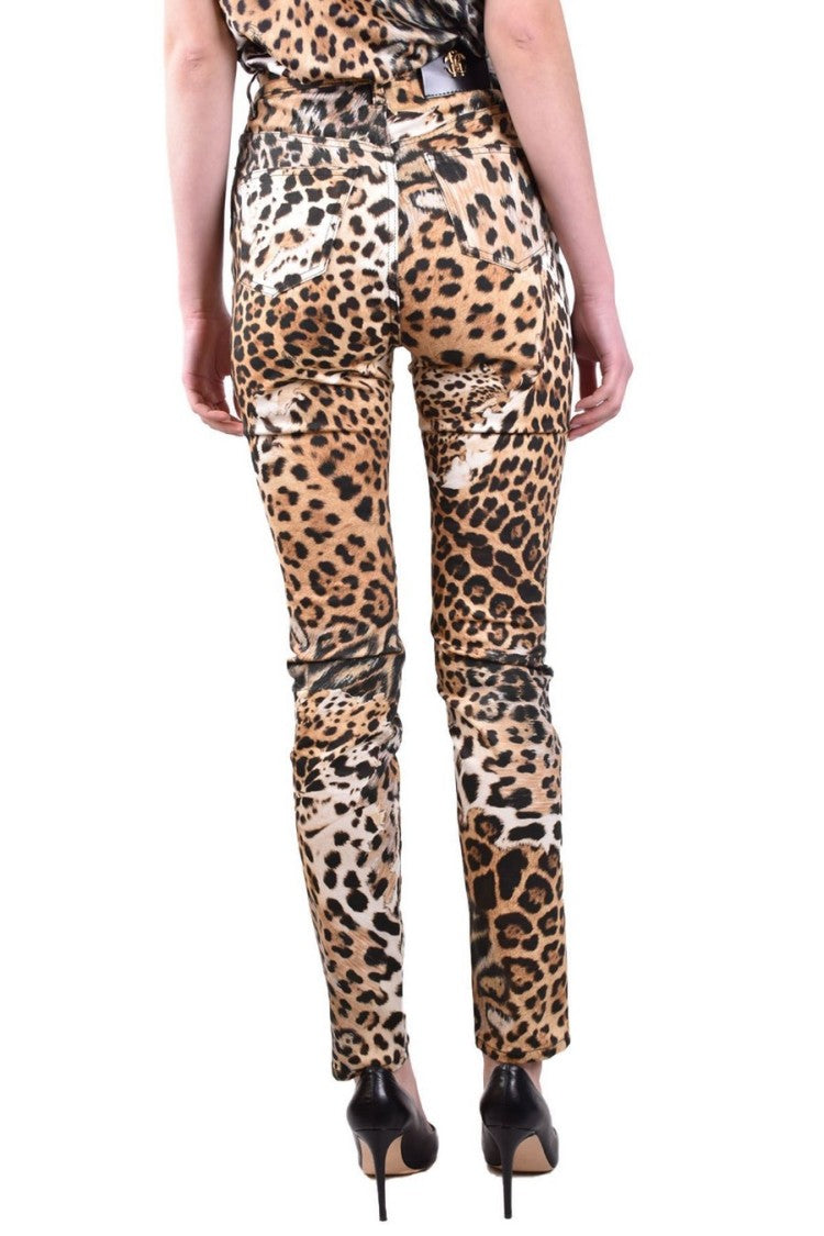 Beige Cotton Trousers